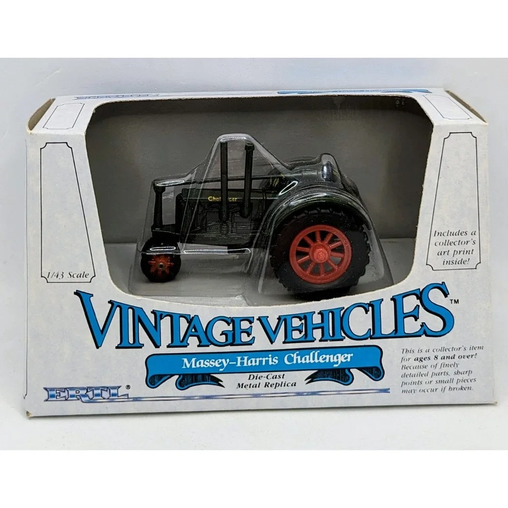1985 ERTL Vintage Vehicles Massey-Harris Challenger Tractor 1:43 Diecast 2511